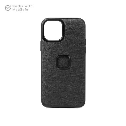 A black Everyday case for iPhone 12 and 12 Pro with magnetic lock