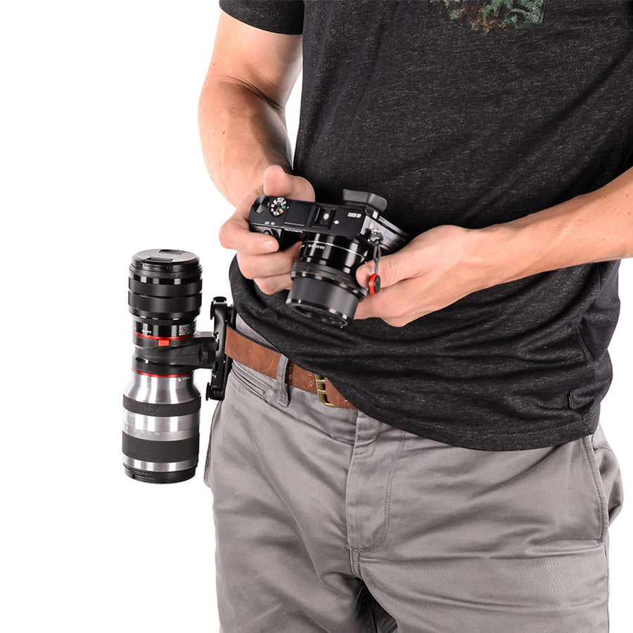 (image), Capture Lens being used on a belt, CLC-N-1, CLC-C-1, CLC-S-1